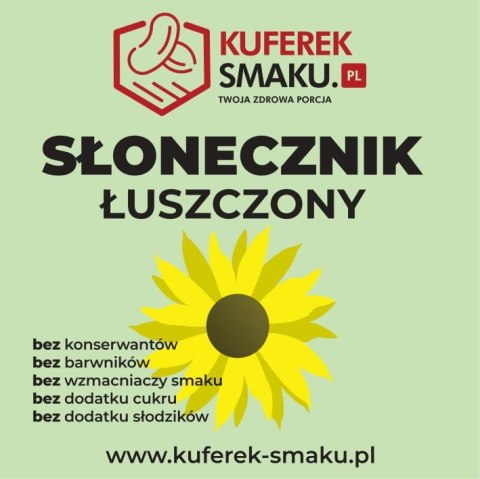 SŁONECZNIK ŁUSKANY - KUFEREK SMAKU SŁONECZNIK ŁUSKANY - KUFEREK SMAKU